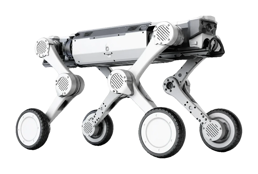 Genisom M1 industrial quadruped — 80cm obstacle clearance, rugged terrain inspection, Price on request