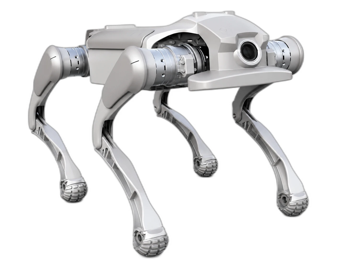Genisom L1 compact quadruped — SLAM research, open API, 360° protection, 6km range, AUD 22,000
