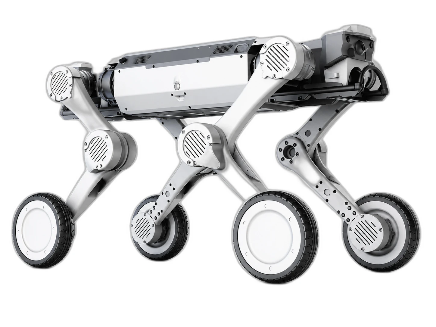 Genisom M1 industrial quadruped — 80cm obstacle clearance, rugged terrain inspection, AUD 78,000