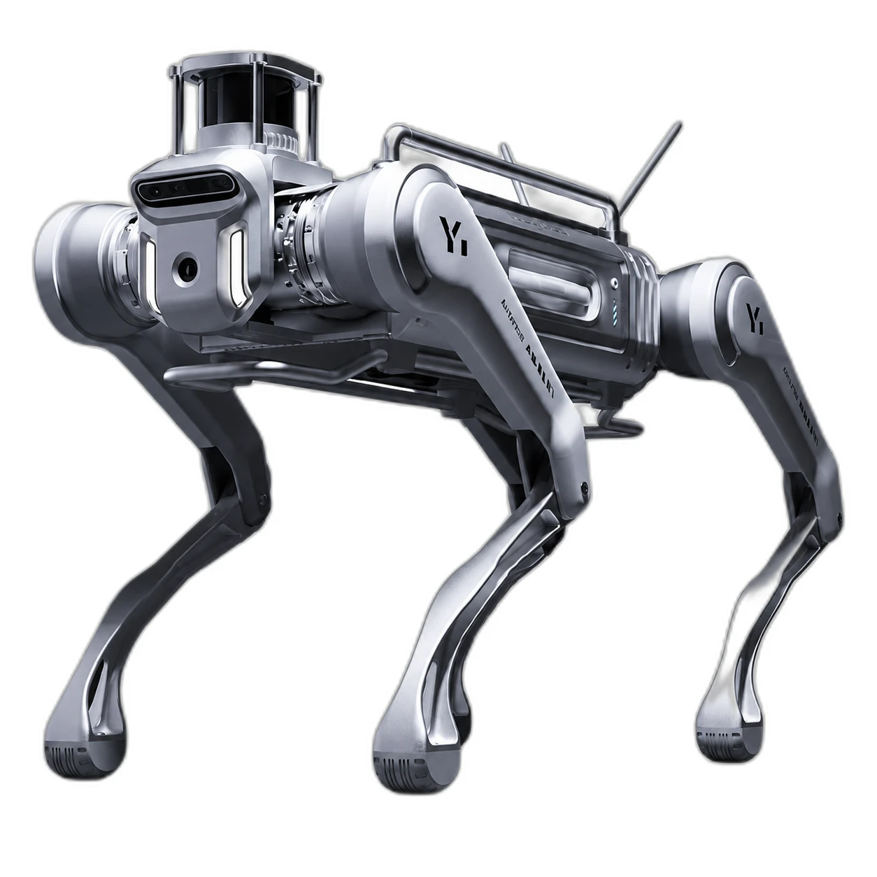 MagicLab MagicDog Y1 industrial quadruped — 6 m/s, 45kg payload, 157 TOPS compute, AUD 110,000